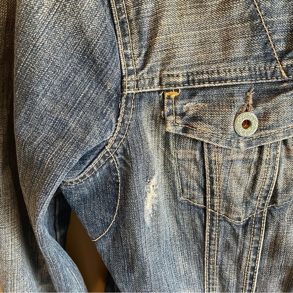 Ralph Lauren Polo Jeans Company Jean Jacket Size XL Blue Denim - Picture 3 of 9